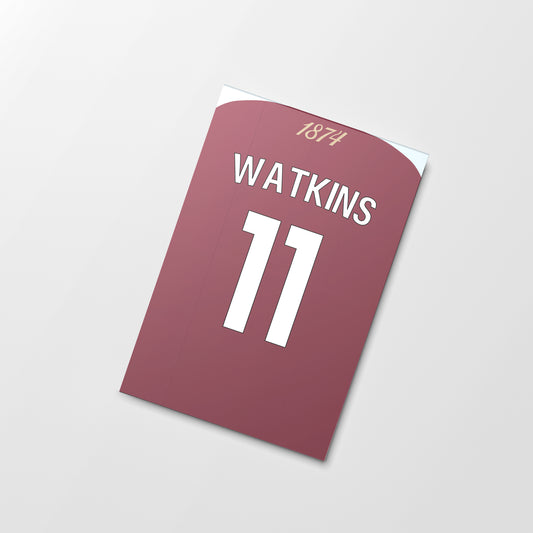 Ollie Watkins Semi-Gloss Poster