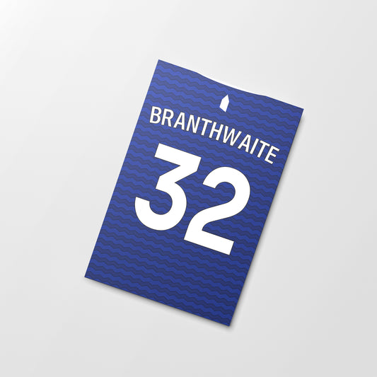 Jarrad Branthwaite Semi-Gloss Poster