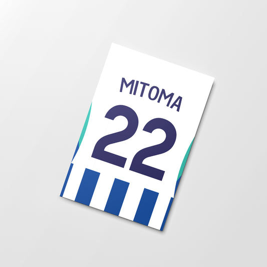Kaoru Mitoma Semi-Gloss Poster