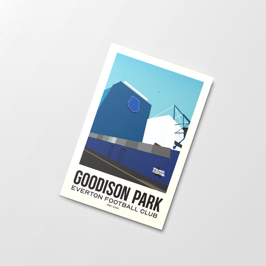 Goodison Park – The Grand Old Lady Semi-Glossy Poster